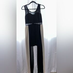 Material Girl Black Sheer Dress
